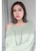 ボブ×外ハネ