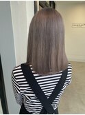 10代20代30代大人可愛いダブルカラーブリーチグレー