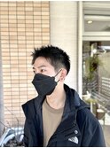アップバングショート