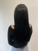 フツーロ 栄(FUTURO)&nbsp;＃黒髪＃黒髪ロング＃韓国＃ブルーブラック＃名古屋美容室