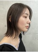アッシュベージュ/アッシュ/大人かわいい/ショートヘア