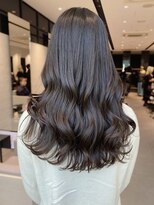ステア ケース(stair case) 韓国レイヤーロングミディアム巻き髪前髪カット