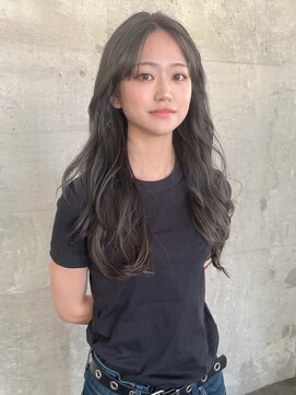 フレーム 博多店(FRAME) オリーブグレージュ×韓国風大人レイヤー【福岡/博多】