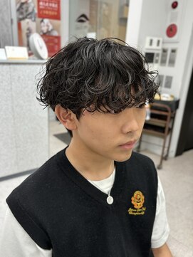 ノイズ キョウト(NOISM Kyoto) カール大きめシャドウパーマ