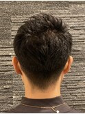 ツーブロック×ショートスタイル