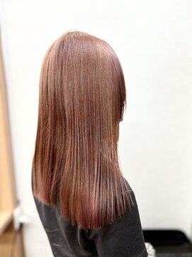 ビューティーサロン カワチ 中庄駅前店(Beauty Salon KAWACHI) ピンクブラウン