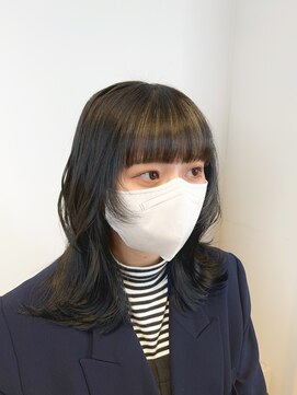 アンサム 下北沢店(UNSOME) 顔周りウルフ