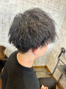 ダブ(DAB) 【ソフトツイスト】メンズパーマ メンズカット