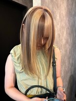 ヌル 表参道本店(Null)&nbsp;セクションカラー/デザインカラー/ブリーチカラー/表参道/原宿