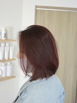 ストラット(STRUT)&nbsp;レイヤーボブ×チェリーブラウン