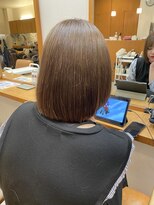 リアン 宮前店(Rian)&nbsp;切りっぱなしボブ/縮毛矯正/髪質改善/20代/学割２４