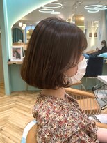 ロンドプランタン 恵比寿(Lond Printemps)&nbsp;ミニウルフレイヤーカット顔周りカット前髪カット韓国ボブ
