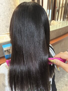 アース コアフュールボーテ 北小金店(EARTH coiffure beaute) ナチュラルストレート