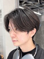 ピークアブー 原宿ハラカド(PEEK-A-BOO) センターパートメンズカット毛流れハンサムショート原宿