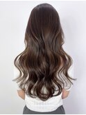 ロング美髪韓国ヘアオリーブベージュ_ba538271