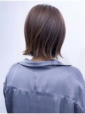 #ショートボブ#ベージュブラウン