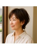 ミセスショートレイヤー 20代 30代 40代 50代 60代