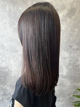 ザ ラブズ ラフズ ヘアー 本店(the loves laughs hair) ピンクブラウン/上品ツヤ髪/秋カラー