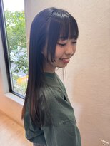 アンビ(ambi) 髪質改善ストレート×顔まわりcut