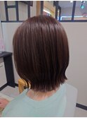 切りっぱなしボブ
