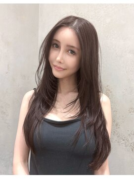 ロンドアベニール 北千住(Lond avenir) 韓国顔周り/バタフライカット/ミディアムレイヤーカット北千住
