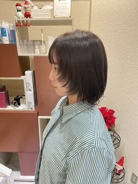 ヴァネッサ VANESSA ボブカット×顔まわりレイヤー/吉川沙知