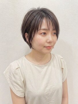 ココカラヘアー プラス(cococara‐hair plus) くびれショート/髪質改善ストレート/前髪あり