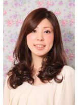 キッカ 成東店(CHICCA)&nbsp;【キッカ成東店】 カーリィーロング×暗めピンク