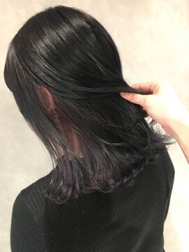 アンククロス 表参道(ANKH CROSS) パープルアッシュ×インナーカラー【ANKH CROSS 表参道】