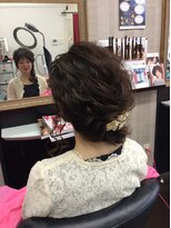 リンクス(LINKS) 編み込みヘァーセット