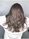 くびれセミディピンクアッシュベージュオリーブアッシュブラウン