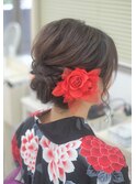 浴衣にもお似合い☆ルーズアップ
