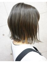 ヘアテリア リュウ 大塚(hair teria ryu) 【Bf→Af】赤み除去オーリブベージュ