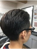 ソフトツーブロック7:3スタイル