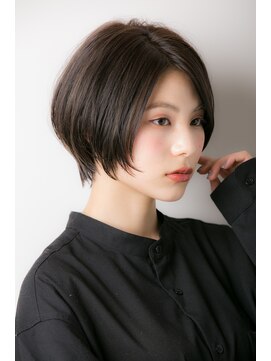 リュンヌ 門前仲町(lune) 大人の抜け感小顔効果ショート【Linona/林　直徳 】