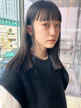 スクリーンギンザメゾン 銀座(SCREEN GINZA MAISON.) 黒髪カタログ/クラゲヘアー/オリーブ/銀座