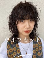 ノラ シブヤ(NORA)&nbsp;ウルフカット　ウルフパーマ　ウルフボブ