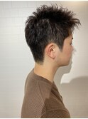 おすすめメンズヘア!トップをフワッとナチュラルショートヘア