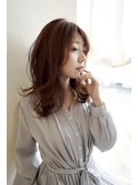 ナチュラル美人なロングスタイル
