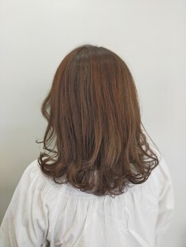 キュウヘアー(KYUU HAIR) ミディアム×ベージュグレイ