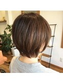 美シルエットショートボブ