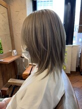 スリル ヘア アンド ネイル デザイン 恵比寿店(sulir hair and nail design) マッシュウルフ/ウルフ/グレイヘア30代40代50代