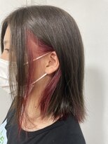 クート(ku-to) イルミナカラー+インナーカラーで透明感+オシャレ仕上げ◎