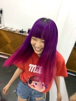 フィン(fin,)&nbsp;fin,/くびれヘア/似合わせカット/デザインカラー/ツートンカラー