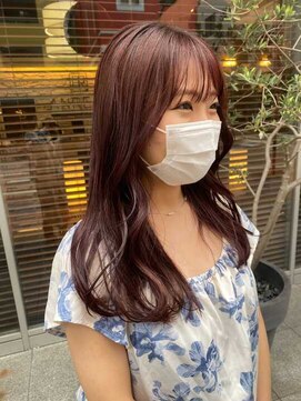 バルス(BLS) ほんのり優しいピンクパープル【髪質改善/デザインカラー】