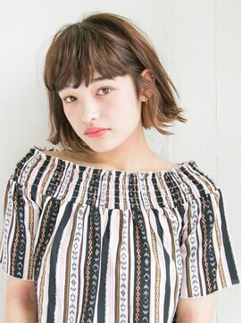 リリアン 表参道(relian) 切りっぱなしミニボブ