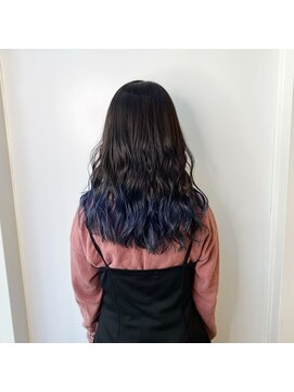 アンドバイモードケイズ (and by MODE K's) 派手髪グラデーションカラー♪