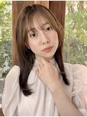 透け感ナチュラル