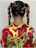 振袖×ヘアアレンジ