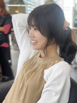 ジエクト カナウ(The Ect canow) レイヤーロング20代30代小顔ヘアくびれヘア